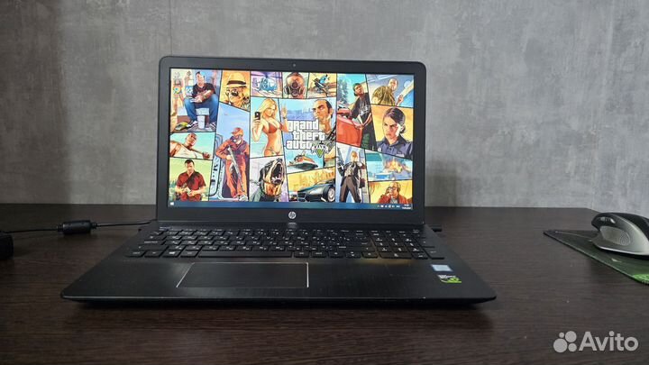 Игровой ноутбук Hp i7 7700 gtx1050