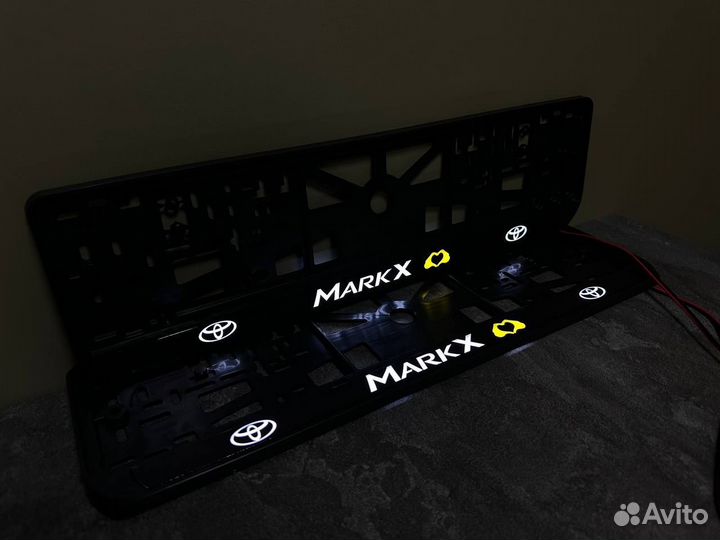 Номерные рамки с подсветкой ваш дизайн