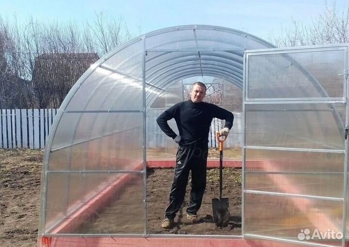 Теплица арочная 3х4