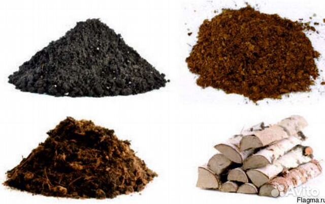 Дрова навоз чернозём опилки