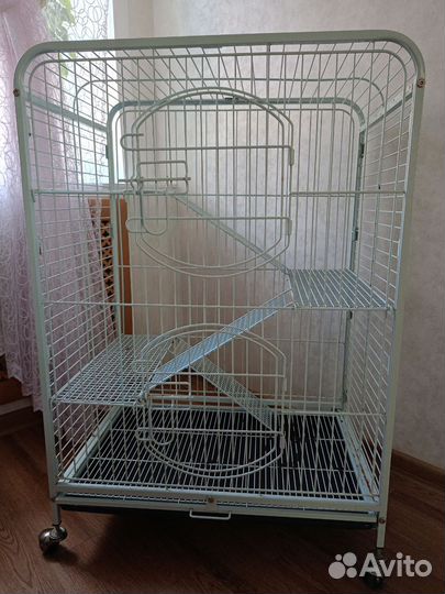 Клетка для шиншиллы б/у