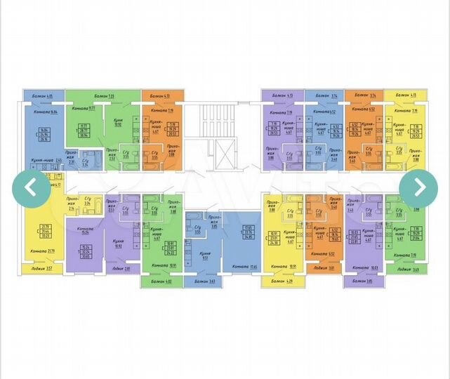 Апартаменты-студия, 24,2 м², 2/8 эт.