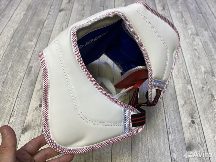 Защита торса (жилет) Khan WTF Club красный/синий