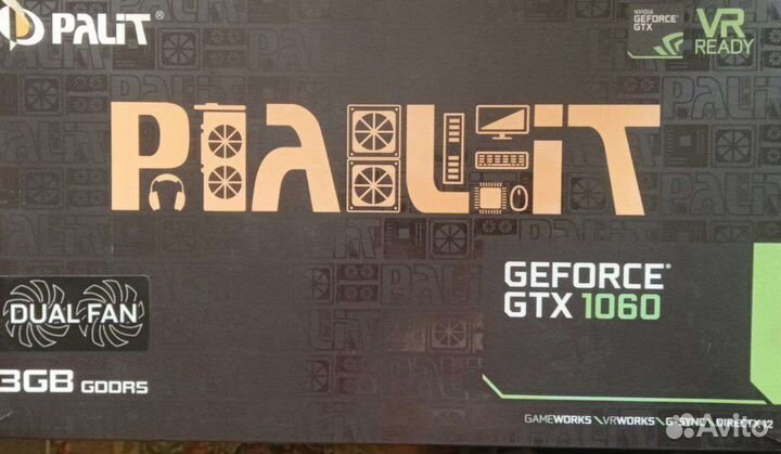 Видеокарта gtx 1060 3gb