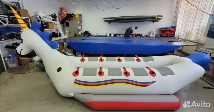 Водный дубль-банан Единорог