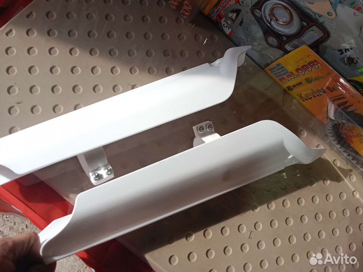 Защита перьев вилки