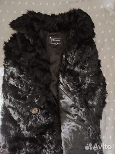 Шуба женская натуральная каракуль, 50