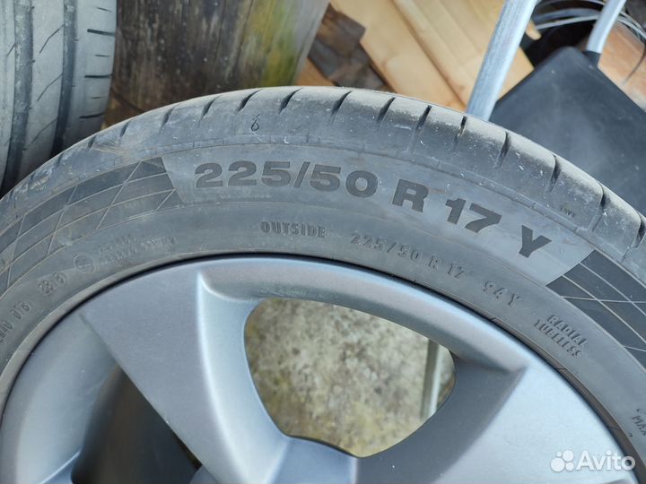 R17 Continental ContiSportContact 5 225/50, PCD 5x108 DIA 63.4
