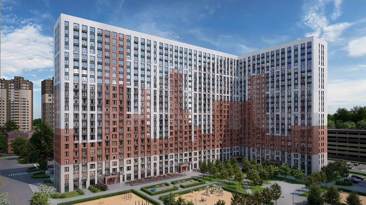 3-к. квартира, 72,4 м², 12/22 эт.