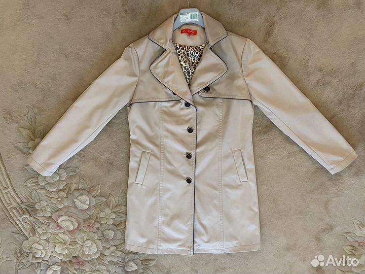 Плащ тренч женский 46