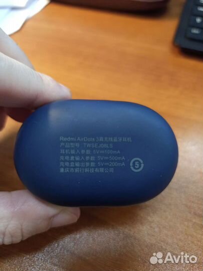 Беспроводные наушники xiaomi redmi airdots 3