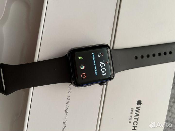 Часы apple watch 3 38 mm