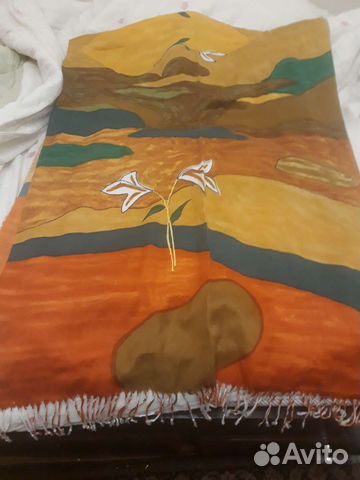 Кашемировый палантин