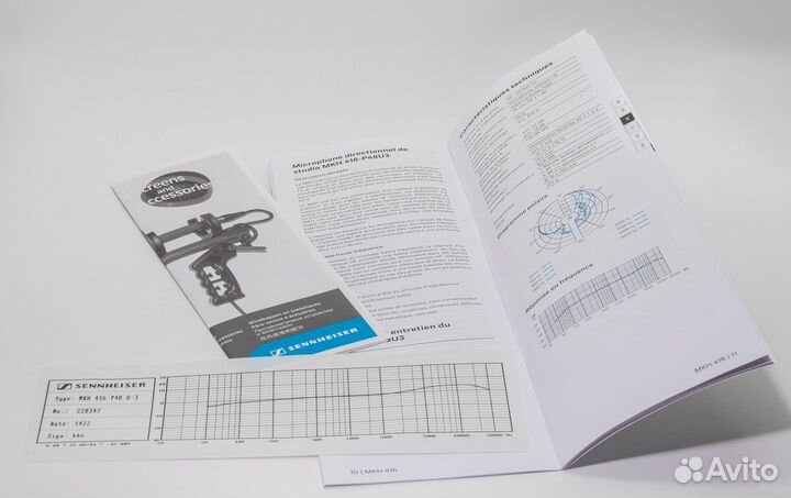 Sennheiser MKH 416 P48U3 Микрофон пушка USA торг *