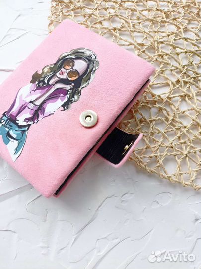 Обложка на паспорт ручной работы