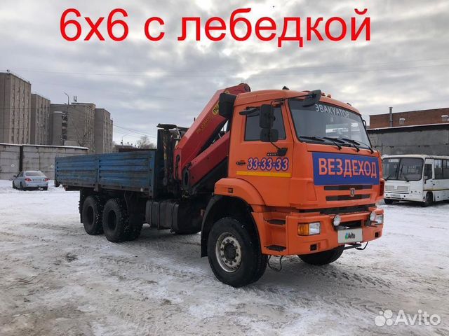 КамАЗ 65111 с КМУ, 2017