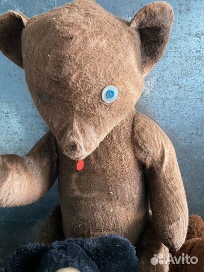 Мягкая игрушка ссср,медведь опилки,Карлсон