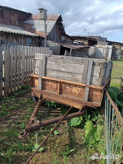 Телега одноосная