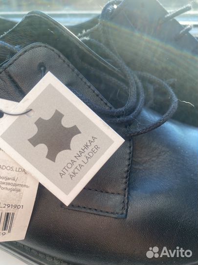 Туфли кожаные