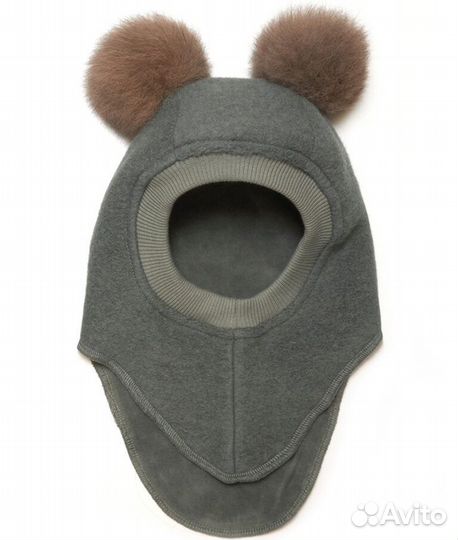 Шлем huttelihut 1-2 agave alpacka pompom