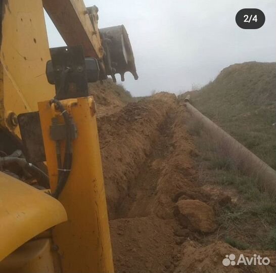 Предлагаю услуги экскаватора-погрузчика JCB все ви