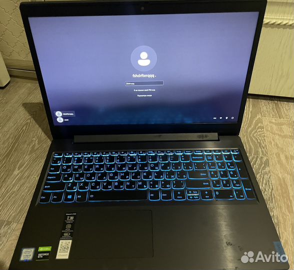 Ноутбук игровой lenovo
