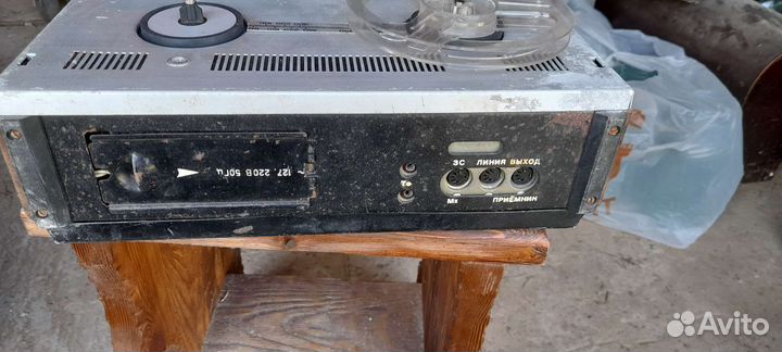 Катушечный магнитофон нота 304