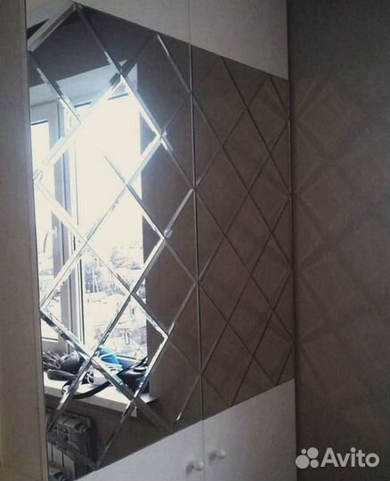 Панно из зеркал