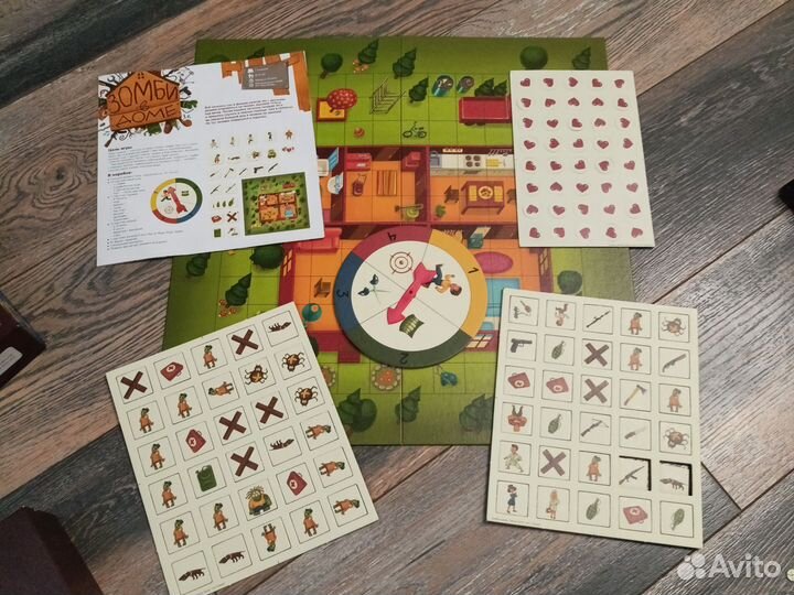 Настольная игра Зомби в доме