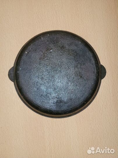 Чугунная сковорода СССР 20 см