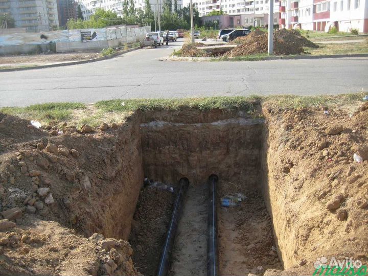 ГНБ * горизонтаное бурение * прокол под дорогой