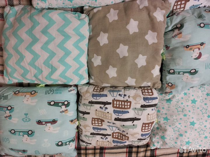 Бортики в детскую кроватку