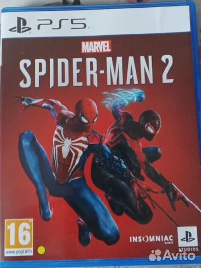 Человек паук 2 ps5 диск