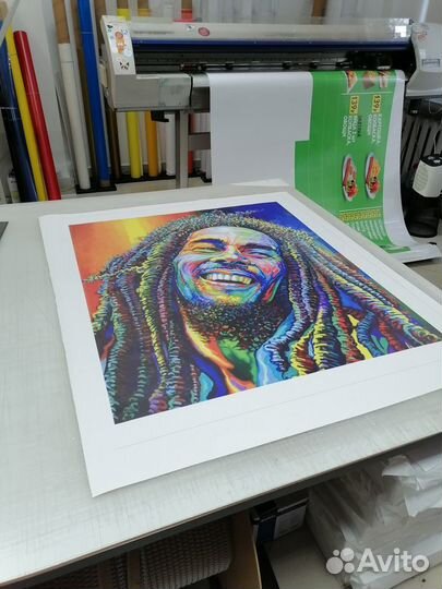 Печать баннера, фолии (самоклеющейся пленке)