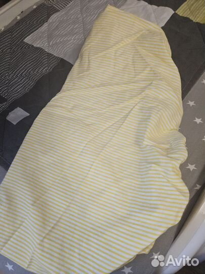 Простынь на резинке для малыша