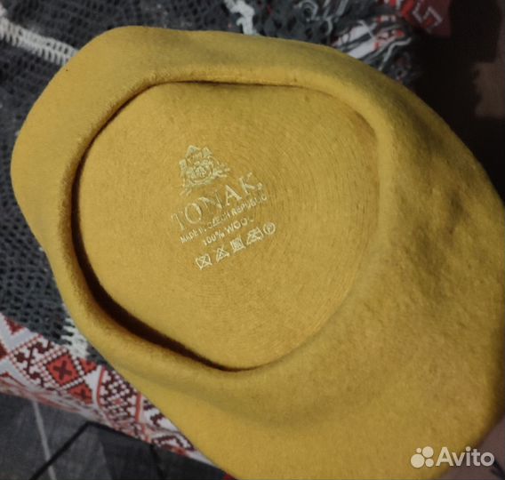 Берет женский Польша Tonak, 100% wool