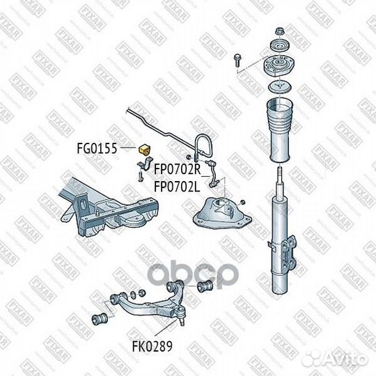 Шаровая опора fixar mercedes Sprinter W906 06-V