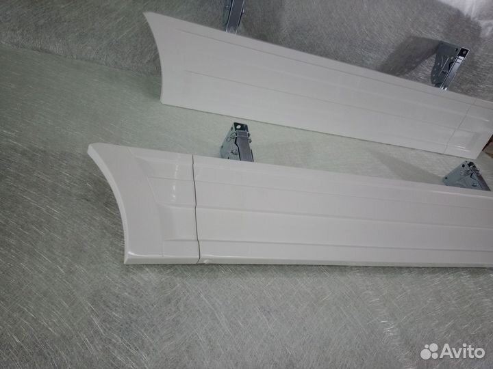 Боковая защита фургона отбойник спойлер Газель