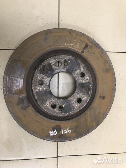 Диск тормозной передний вентилируемый Sportage 201