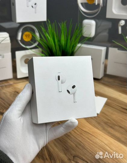 AirPods 3 Premium+ 2024 Чехол + Гарантия