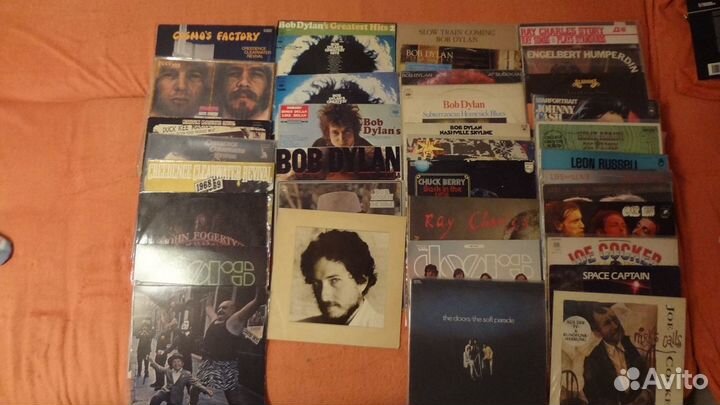 Dylan,Sinatra,Doors и др. на виниле