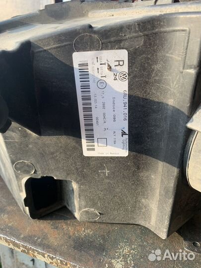 Фара левая/правая vw polo sedan