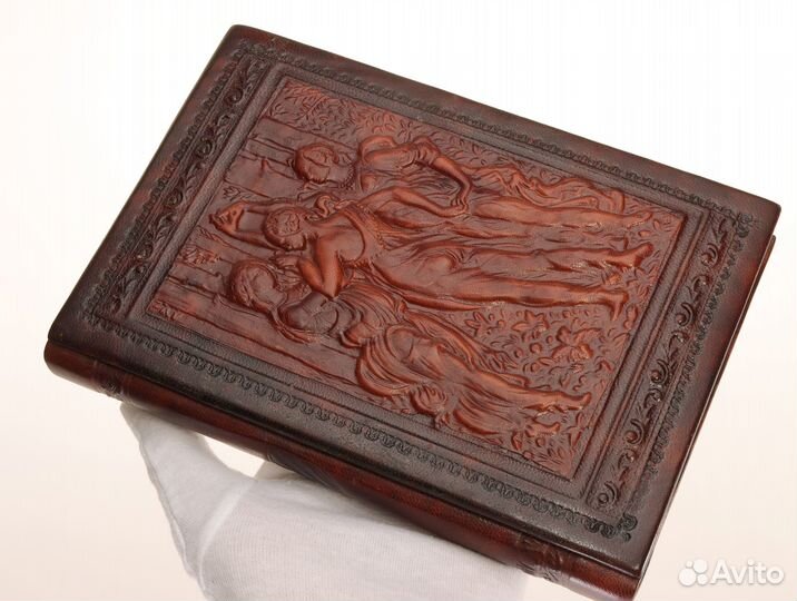 Fiorentina Блокнот Альбом Ежедневник Кожа Италия