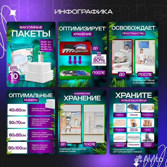 Оформлю карточки товара на WB/Ozon – инфографика