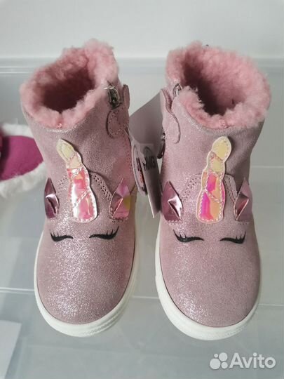 Primigi Италия новые утепленные ботинки