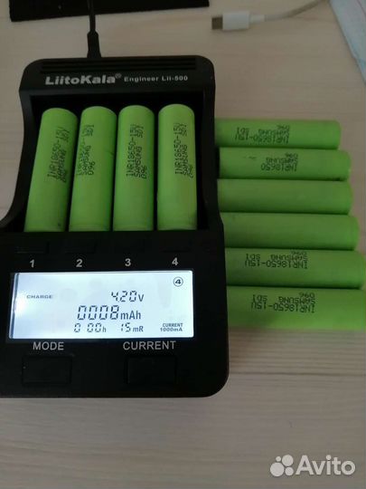 Зарядное устройство Liitokala lii-500 + 10шт акб