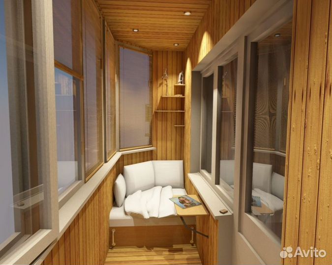 Остекление балконов