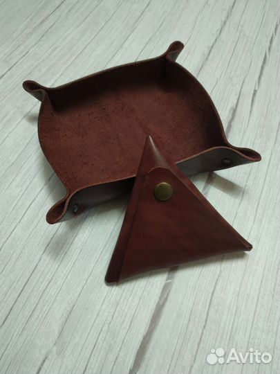 Органайзер для мелочей кожаный