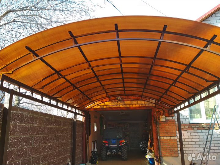 Навесы из поликарбоната