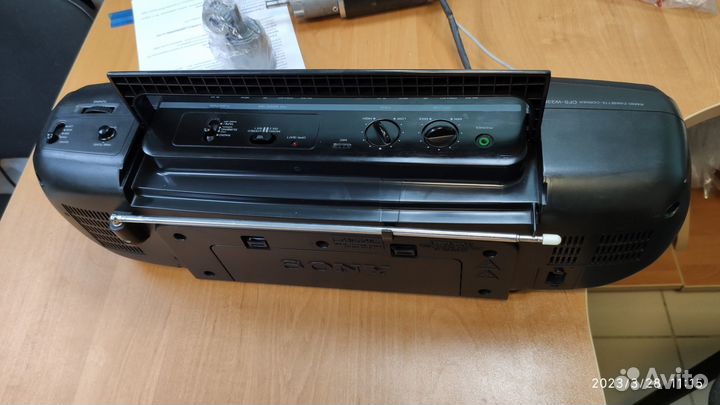 Магнитола Sony CFS-W338L с Bluetooth